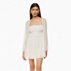 Aritzia White Tempest Dress